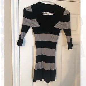 Large v-neck sweater